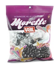 Image of Val Morette Alla Liquirizia Caramelle Gommose 50g