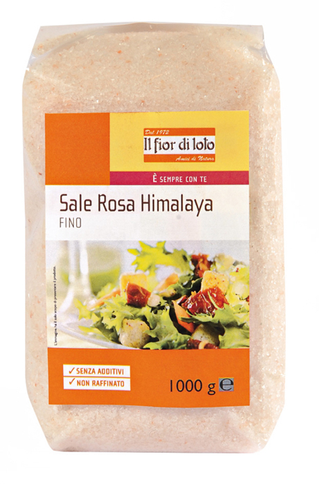 

Il Fior Di Loto Sale Rosa Himalaya Fine Biologico 1000g