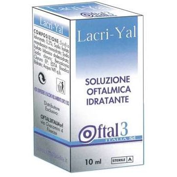 Image of Oftal 3 Lacri-Yal Soluzione Oftalmica Idratante Gocce 10ml033