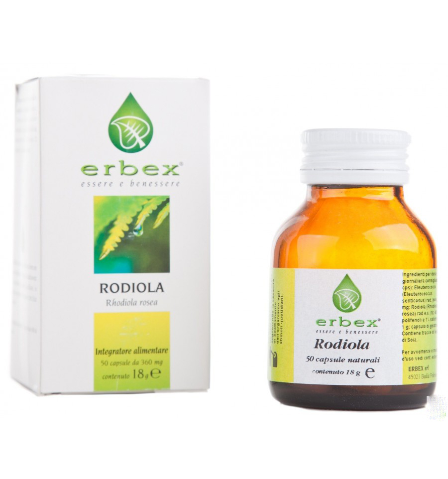 

Erbex Rodiola Integratore Alimentare 50 Capsule