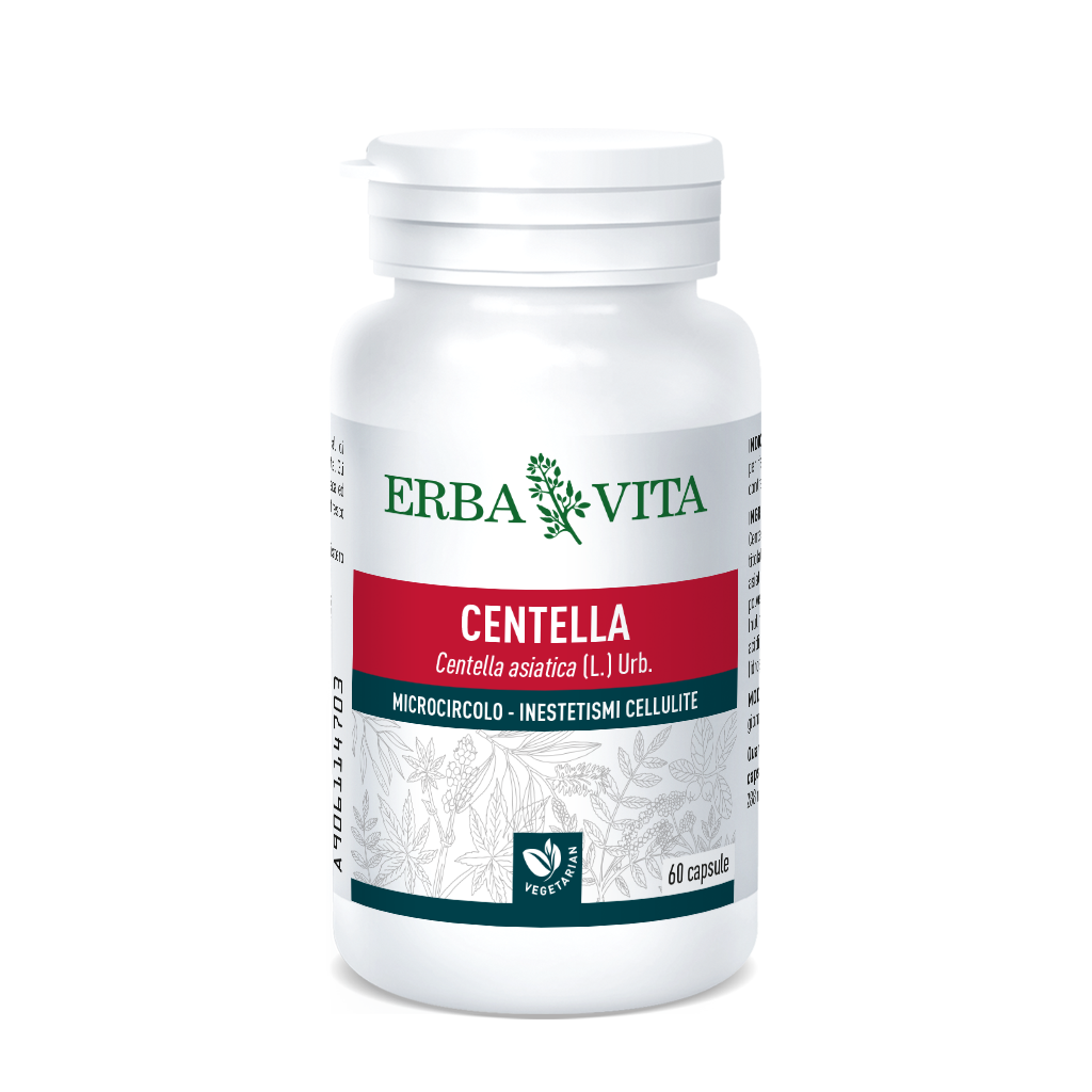 

ErbaVita Capsule Monoplanta Centella Integratore Alimentare 60 Capsule