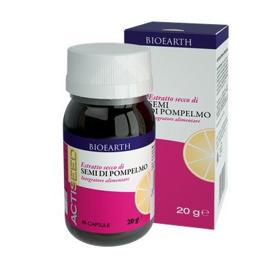 

Bioearth Actiseed Estratto di Semi di Pompelmo Integratore Alimentare 40 Capsule