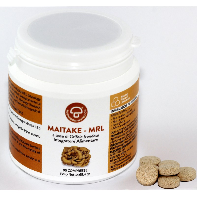 Image of Maitake MRL Integratore Alimentare 90 Compresse
