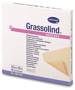 

Hartmann Garza Sterile Grassolind 10x10cm 10 Pezzi