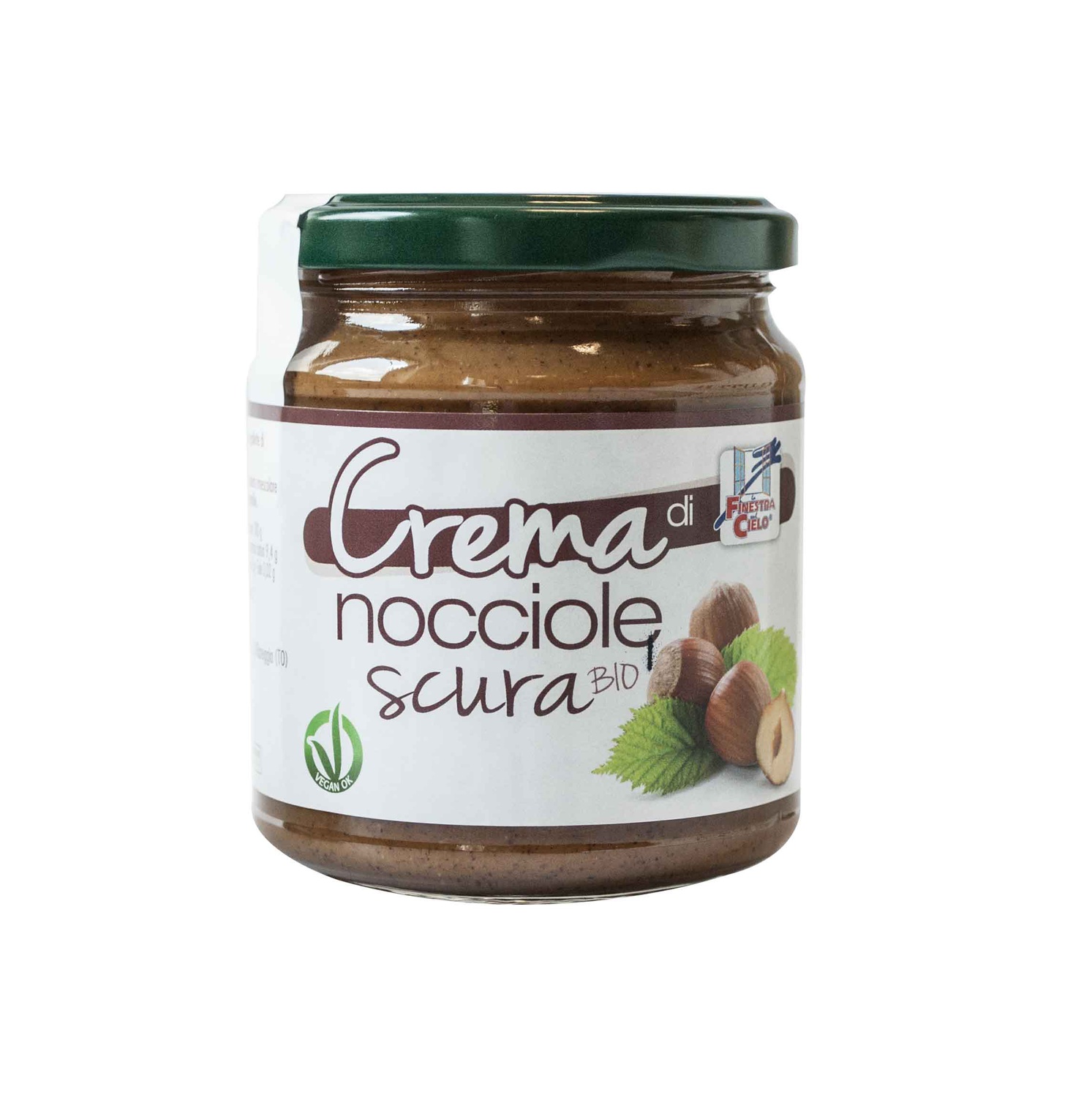 

La Finestra Sul Cielo Crema Di Nocciole Scura Bio Crema Di Frutta Secca 300g