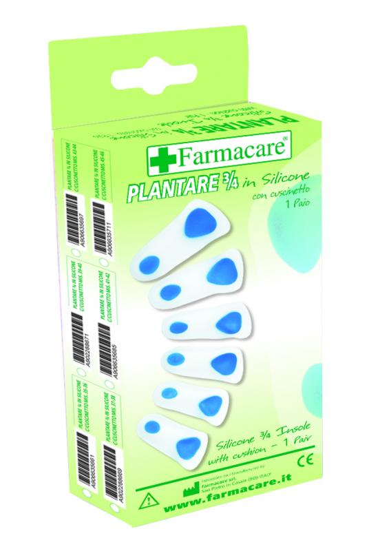 Image of Farmacare Plantare 3/4 In Silicone Con Cuscinetto Misura 35/36033