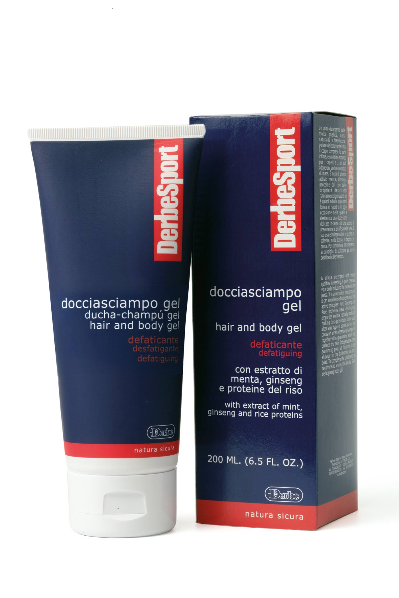 Image of Derbe Spoort Docciasciampo Gel Defaticante 200ml033