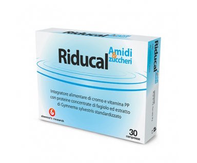 

Chemist's Reserch Riducal Amidi & Zuccheri 30 Compresse