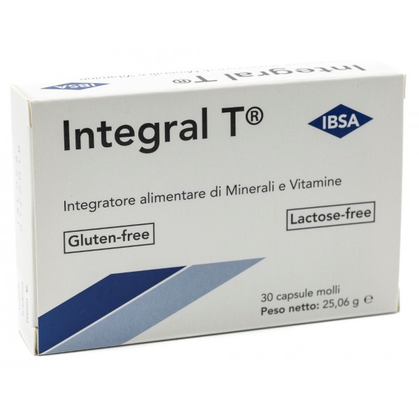 

IBSA Integral T Integratore Alimentare 30 Capsule Molli