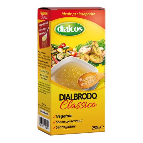 

Dialcos Dialbrodo Classico Senza Glutine 250g