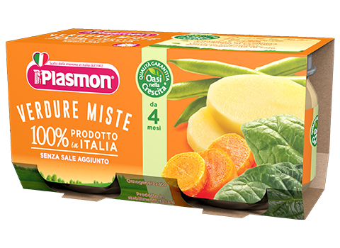 Image of Plasmon Omogeneizzato Verdure Miste 2x80g033