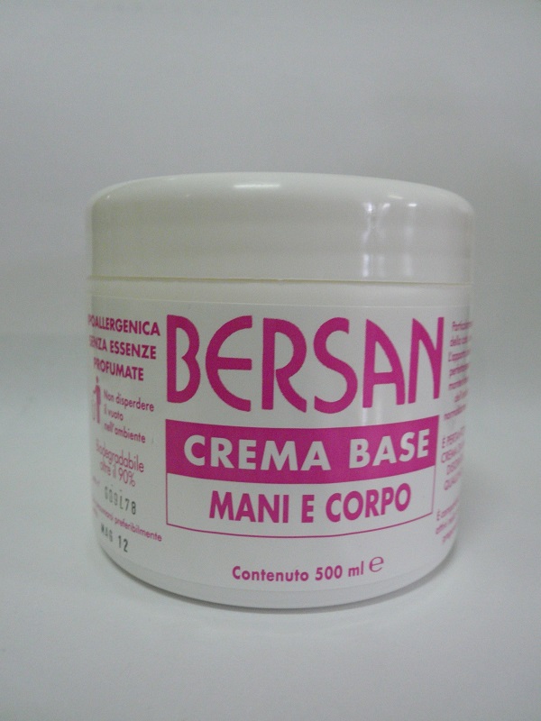 Image of Bersan Crema Base Mani e Corpo 500ml