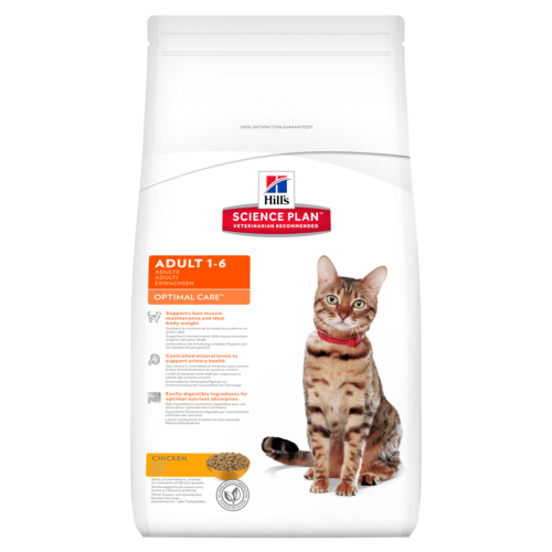 Image of Hill&#39;s Science Plan Feline Adult Optimal Care con Pollo 2kg