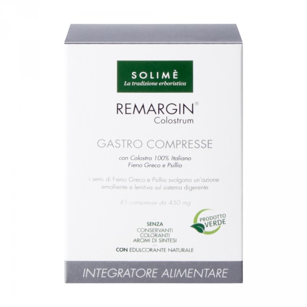 

Solimè Remargin Gastro Integratore Alimentare 45 Compresse Da 450mg