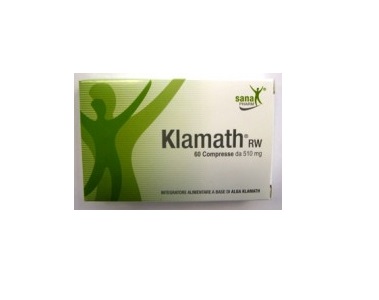Sanapharm Klamath Rw Tonificante Ed Energizzante Intetgratore Alimentare 60 Compresse