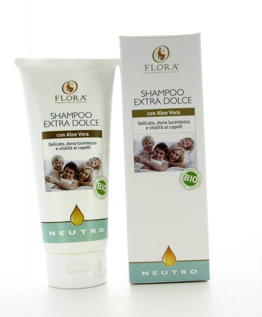 

Shampoo Extra Dolce Neutro con Aloe Vera 200ml