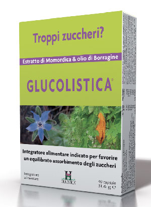 

Sangalli Glucolistica Holistica Integratore Alimentare 40 Capsule