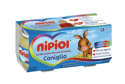 Image of Nipiol Omogenizzato Coniglio E Cereali 120g 2 Pezzi