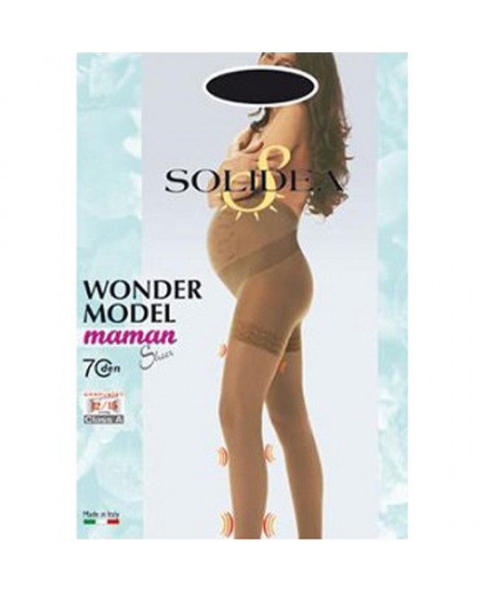 Image of Solidea Wonder Model Maman 70 Sheer Collant Gestanti Colore Glace Taglia L
