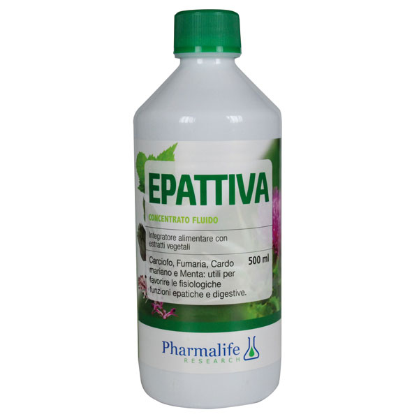 Image of Epattiva Concentrato Fluido Integratore Alimentare 500ml033