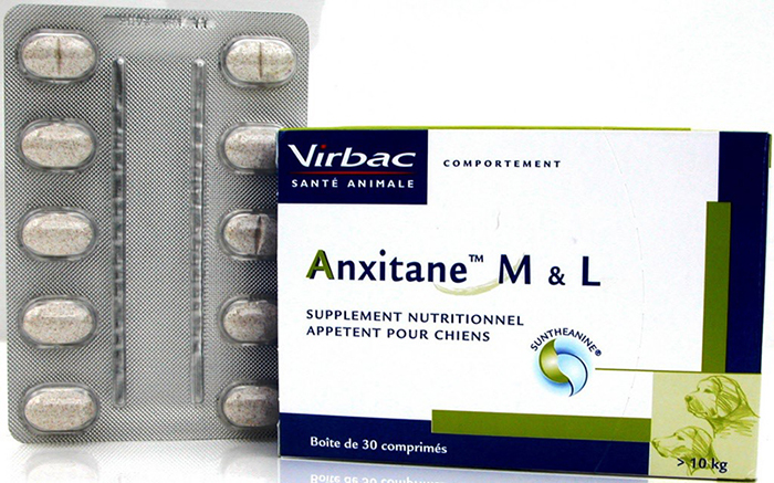 Image of Virbac Anxitane M/L Supplemento Nutrizionale 30 Compresse 911011120