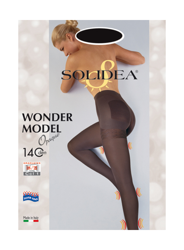 

Solidea Wonder Model Opaque 140 Den Colore Melanzana Taglia 2-M