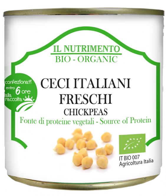 Image of Il Nutrimento Ceci Italiani Al Naturale Biologici 400g 911430686