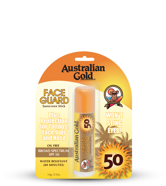 Image of Australian Gold Face Guard Sunscreen Stick Spf50 14g 912039563