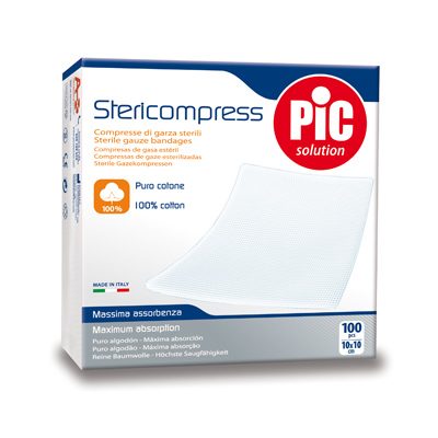 

Pic Sterilcompress Garza 10x10cm 25 Pezzi