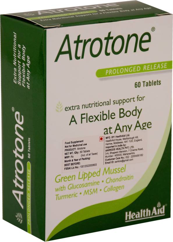 

Health Aid Atrotone 60 Comp