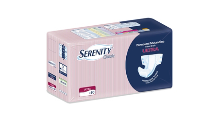 

Serenity Pannoloni Mutandina Ultraottile Taglia L 30 Pezzi