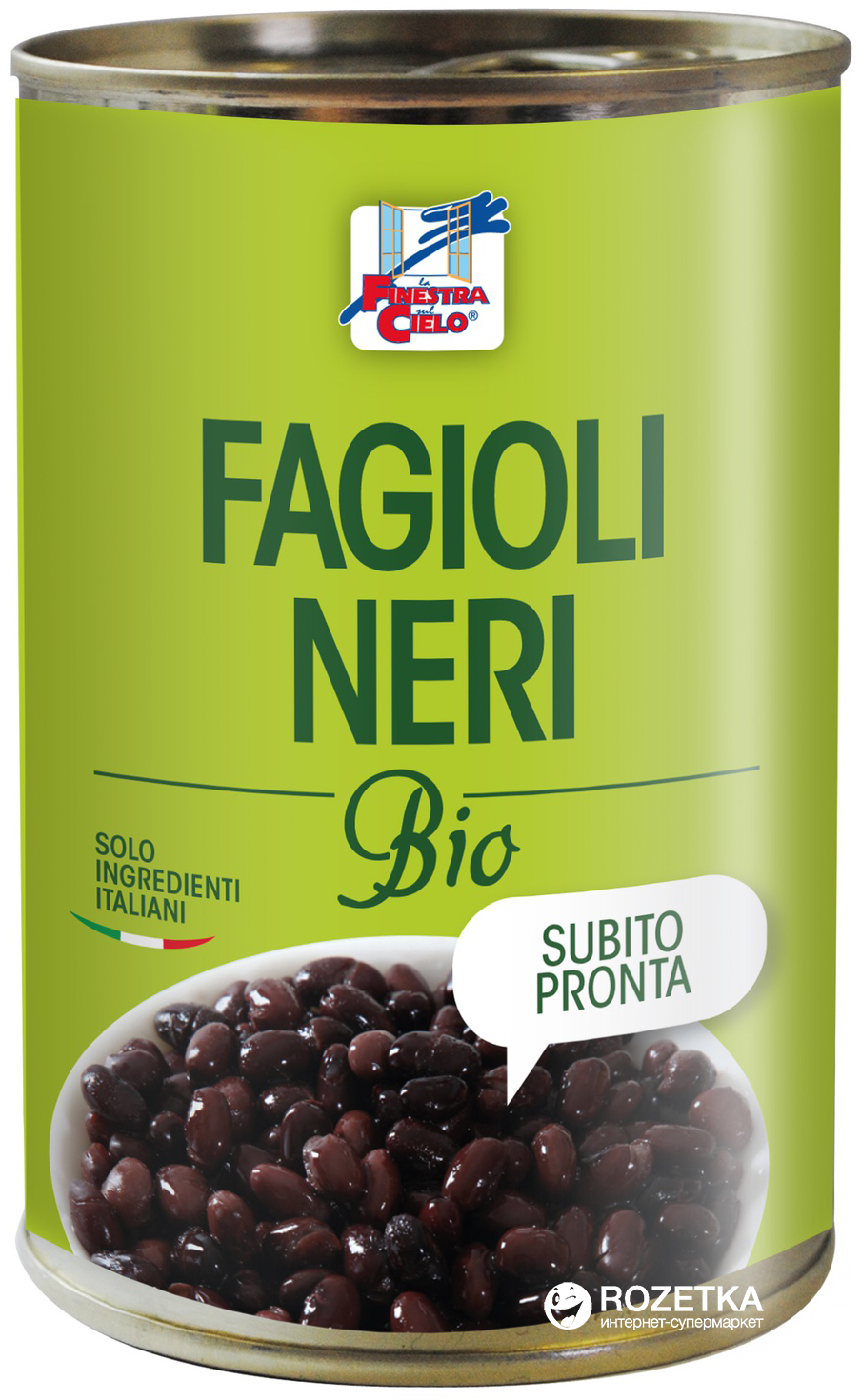 Image of Fagioli Neri Pronti Bio 400g