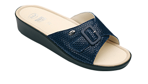 

Scholl® Mango Calzatura Donna Pelle Scamosciata Plantare Memory Cushion® Colore Blu Navy Misura 35