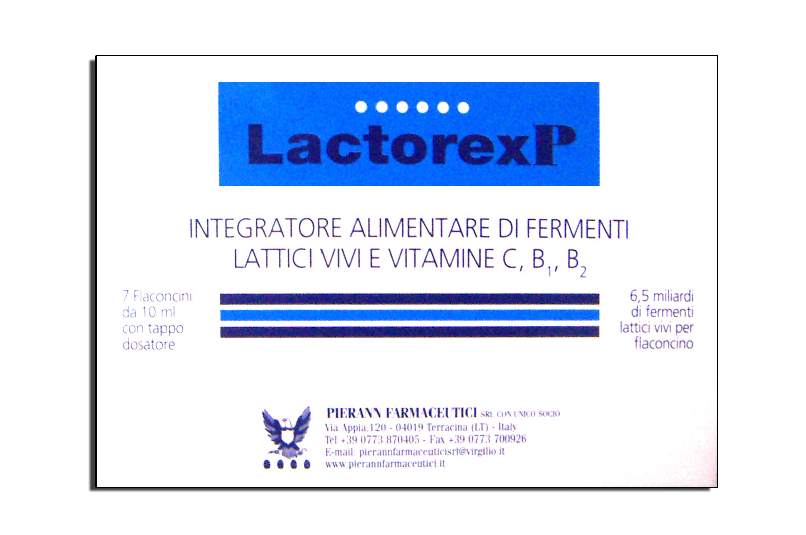 Image of Lactorex P Integratore Alimentare 10 Compresse 912924685
