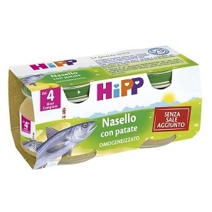 

HiPP Biologico Omogeneizzato Nasello Con Patate 2x80g