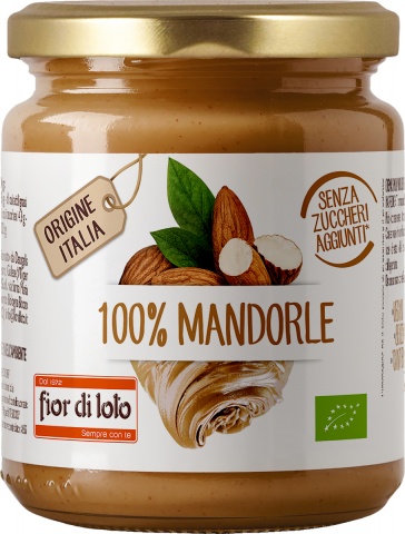 Image of Fior Di Loto Crema 100% Mandorle Tostate 200g033