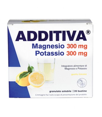 Image of Additiva Magn300+pot300mg Integratore Alimentare 20 Bustine