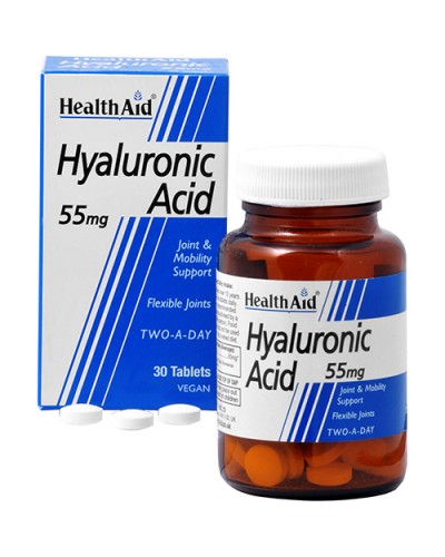 Image of Hyaluronic Acid 55mg Integratore Alimentare 30 Compresse 920965504