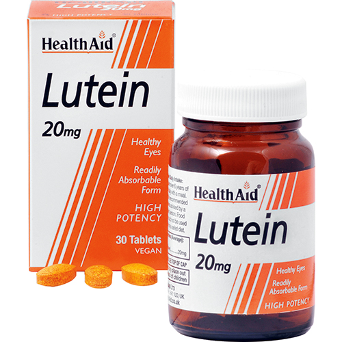 Image of Health Aid Luteina 20 Mg 30 Comp033