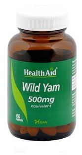 Image of Health Aid Ñame Silvestre Wild Yam 500 Mg 60 Tabletas033