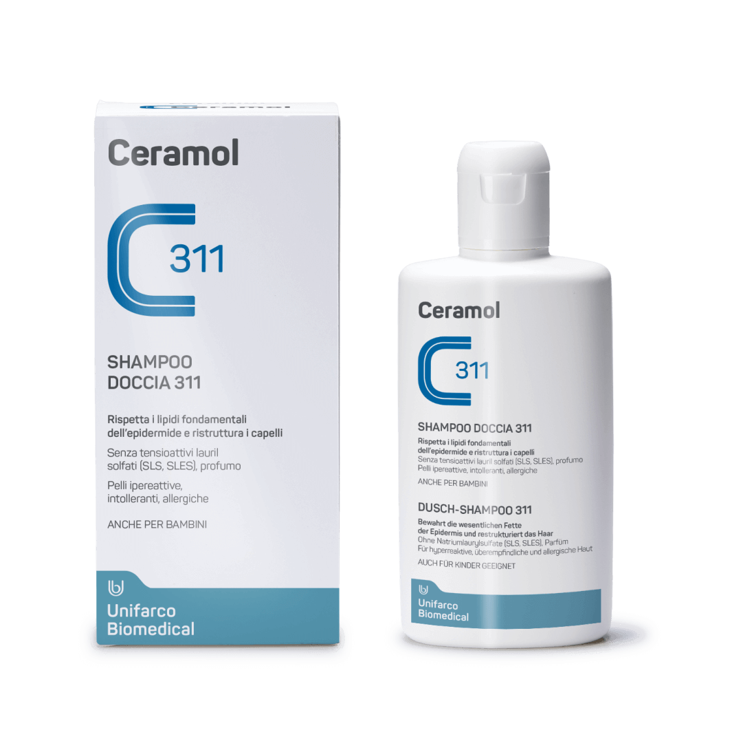 Image of Unifarco Ceramol 311 Shampoo Doccia 200ml033