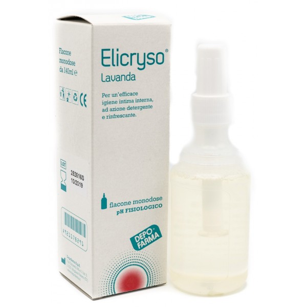 

DepoFarma Elicryso Lavanda Detergente E Rinfrescante Flacone Monodose 140ml