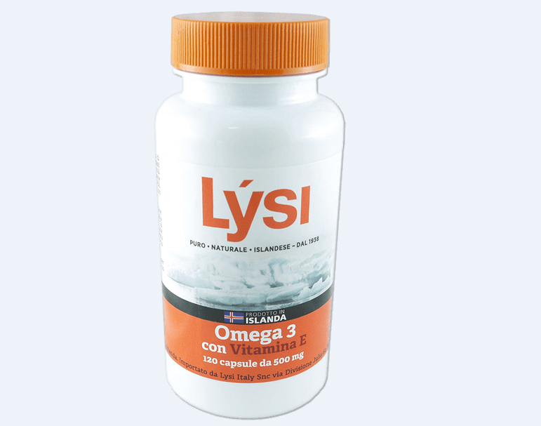 Image of Lysi Omega 3 Con Vitamina E Integratore Alimentare 120 Capsule033