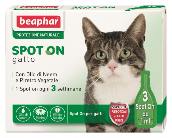 Image of Protezione Naturale Spot On Scudo Gatto e Gattino - 3X1ML033