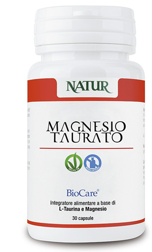 

Magnesio Taurato Integratore Alimentare 30 Capsule Vegetali