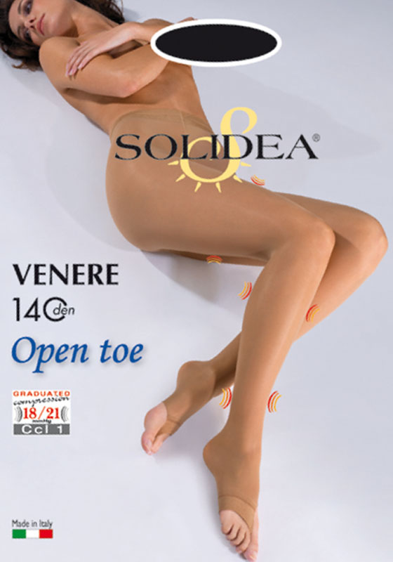 

Solidea Venere 140 Collant Preventivo Punta Aperta Colore Nero Taglia 1 S