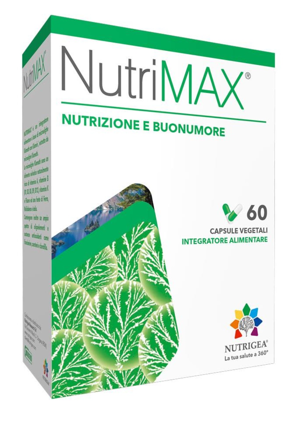 

Nutrigea® NutriMAX® Integratore Alimentare 150 Capsule Vegetali