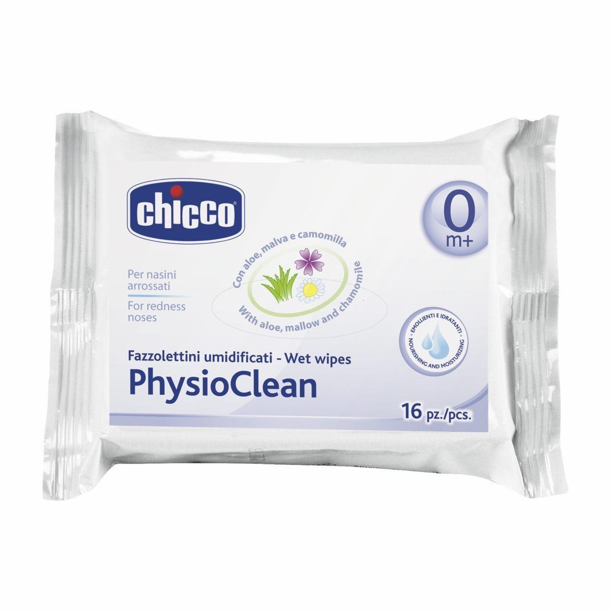 

Chicco Salviettine Umidificate Physioclean 16 Pezzi