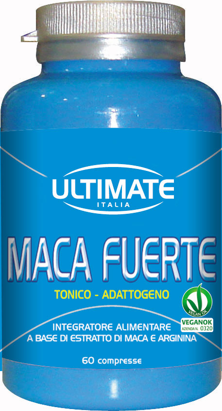 Image of Ultimate Maca Fuerte Integratore Alimentare 60 Compresse