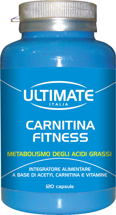 Image of Ultimate Carnitina Fitness Integratore Alimentare 120 Capsule